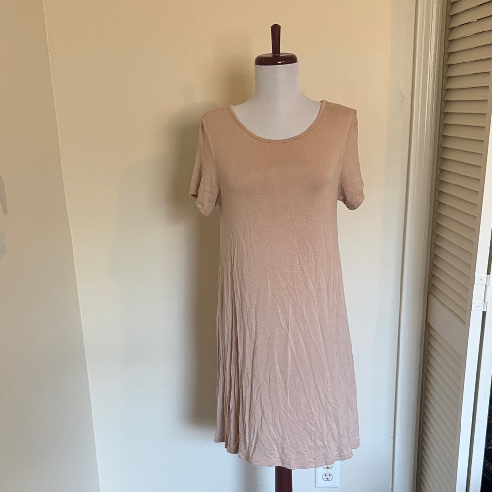 Alya Soft Beige Dress